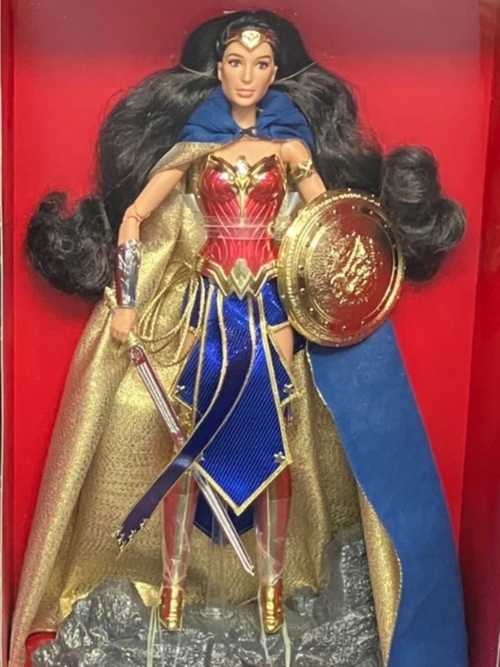 💫Barbie Amazon Princess Wonder Woman (Mattel, 2015) Gold Label Collectors 💫